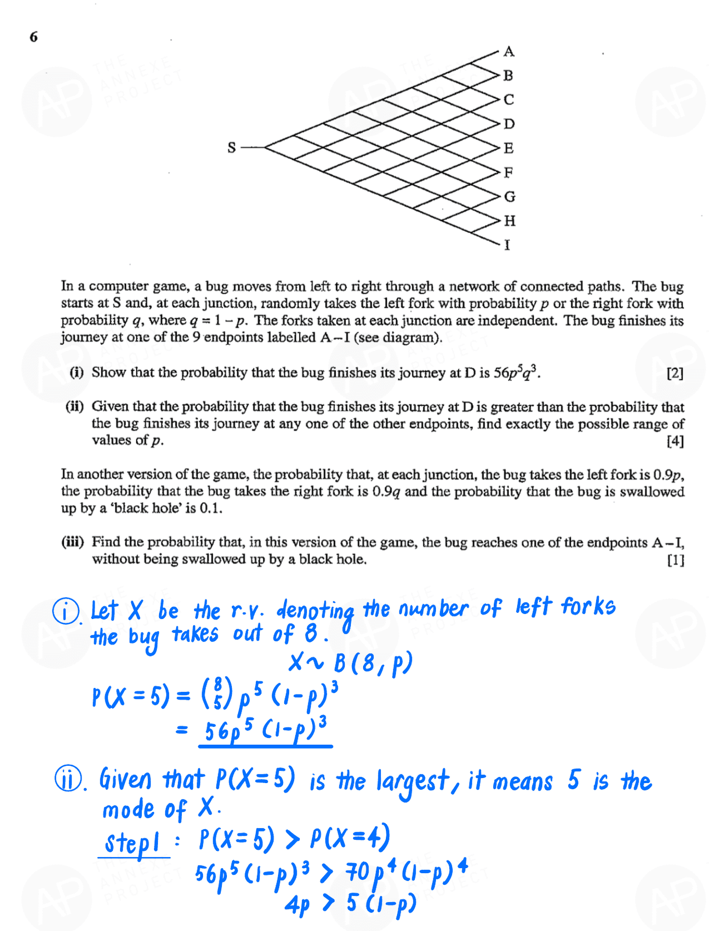 2018 GCE A LEVEL H2 MATHEMATICS PAPER 2 SOLUTION 12 2018 A Level H2 Mathematics Paper 2 page 12 fs8