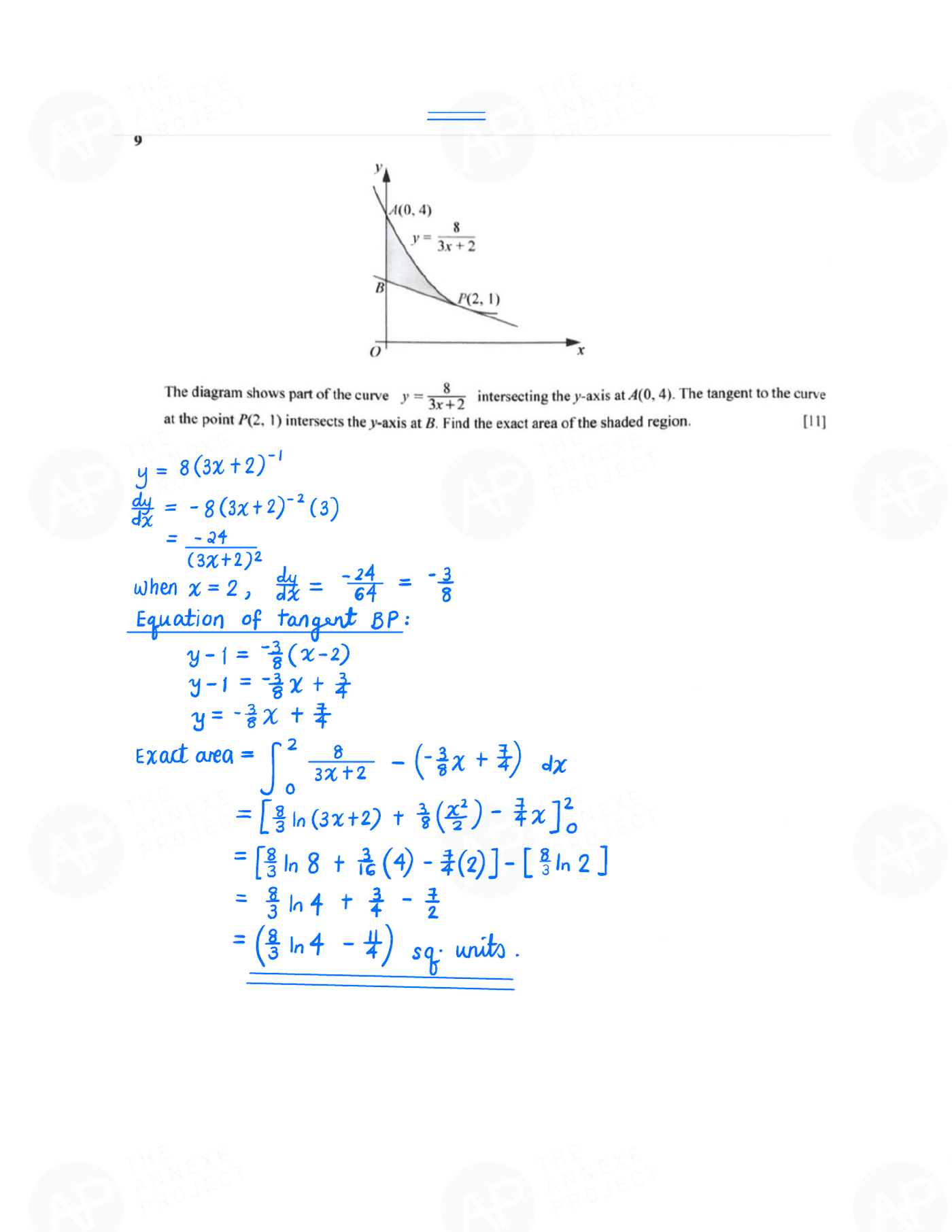 2019 GCE O LEVEL A MATHEMATICS PAPER 2 SOLUTION 12 2019 O Level A Math Paper 2 Solution page 12 fs8