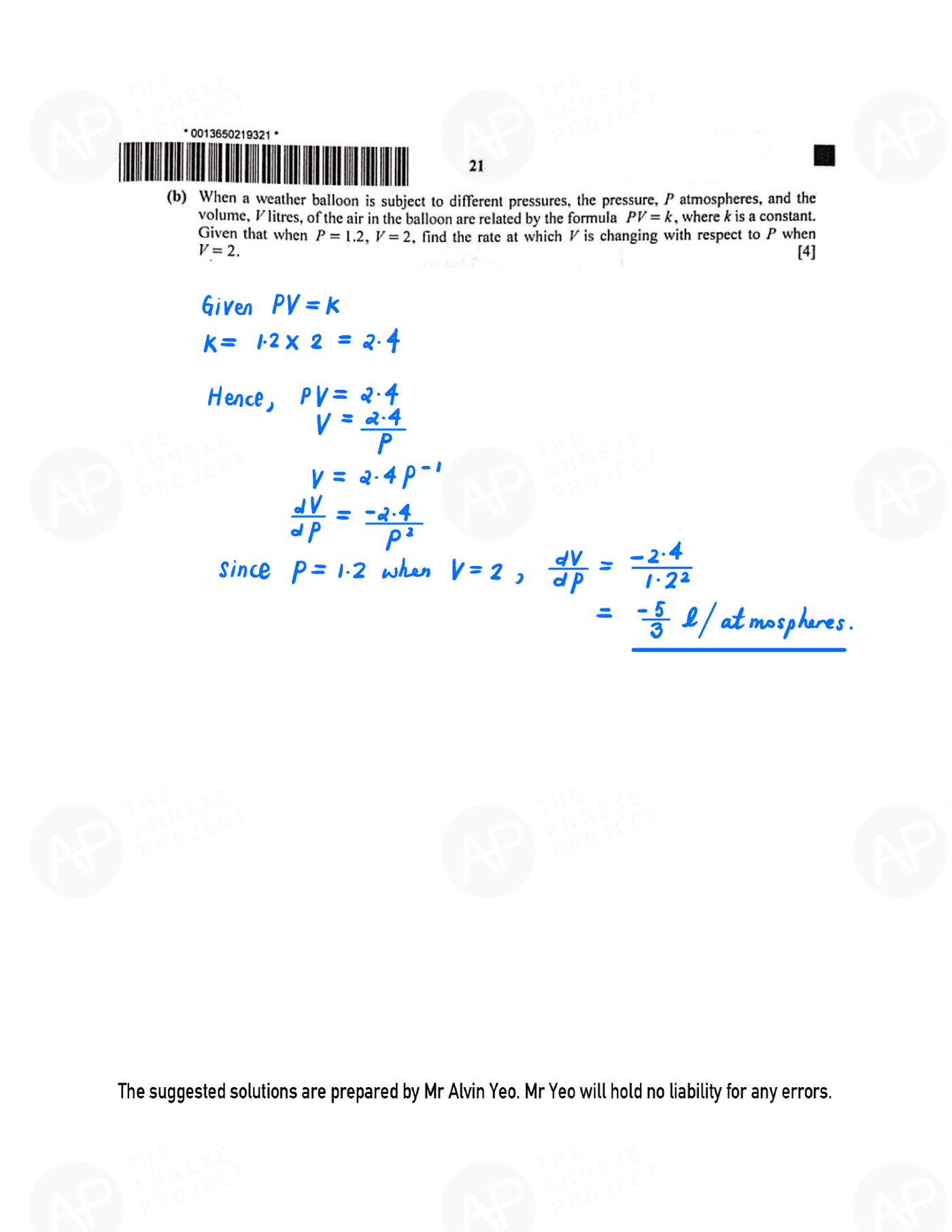 2021 O level A Math Paper 1 page 21 fs8