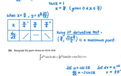 2021 GCE A LEVEL H2 MATHEMATICS PAPER 1 SOLUTION