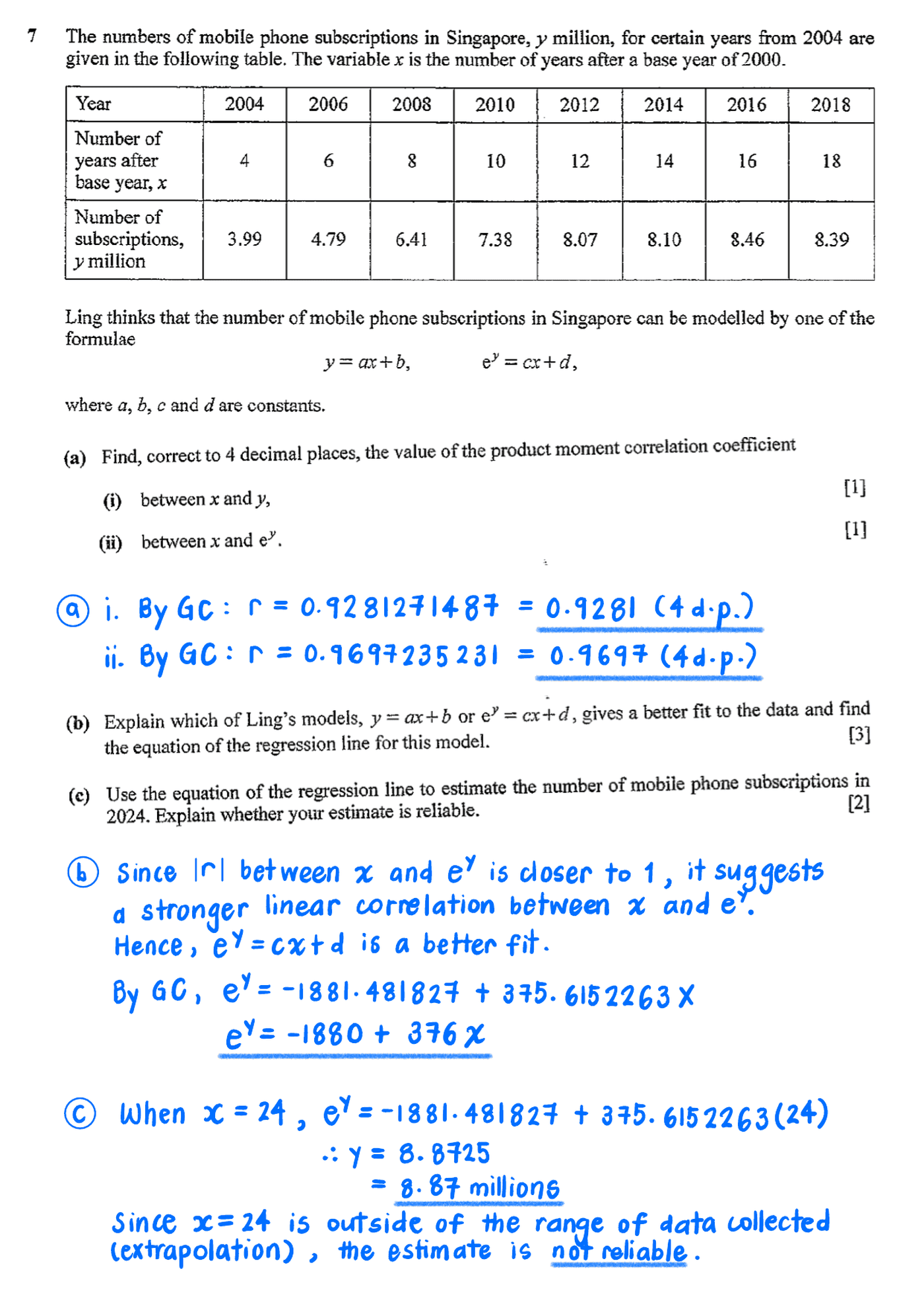2023 GCE A LEVEL H2 MATHEMATICS PAPER 2 SOLUTION 13 2023 A Level H2 Mathematics Paper 2 page 13