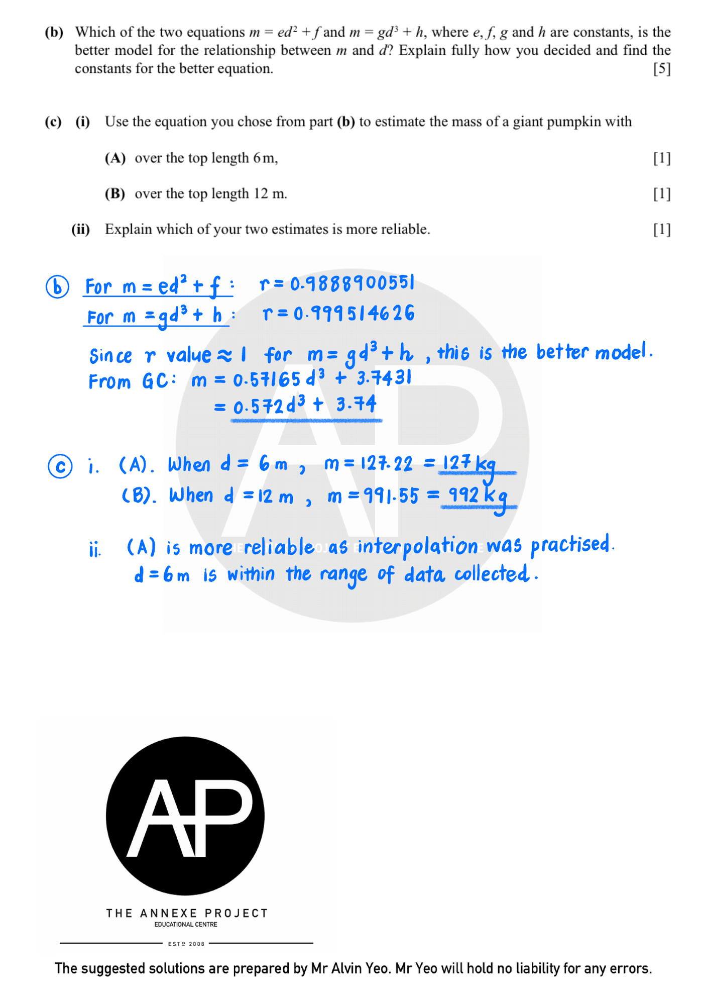 2025 A Level Specimen Paper 2 page 11
