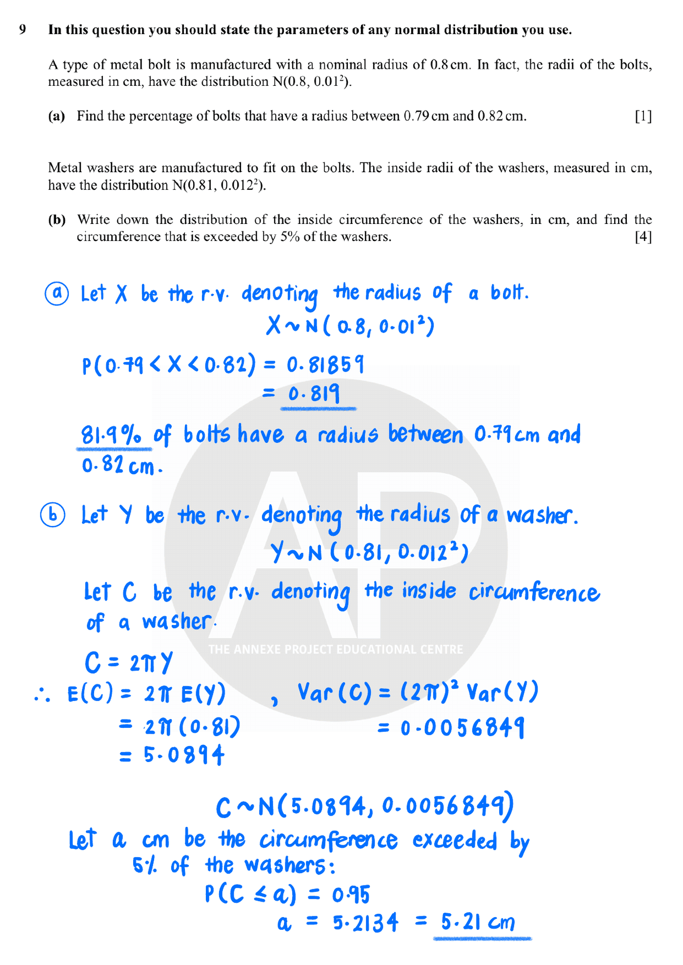 2025 A Level Specimen Paper 2 page 16