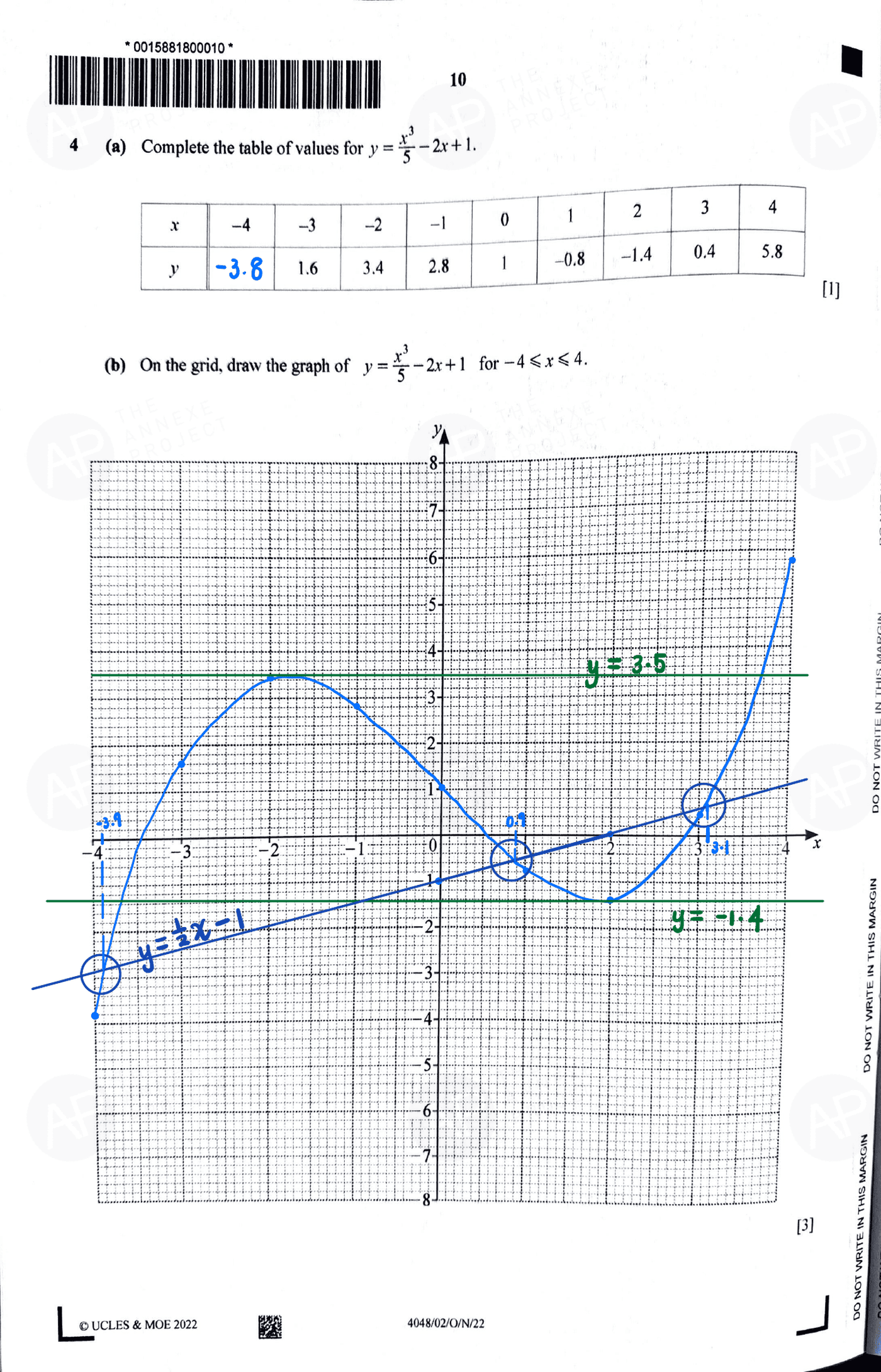 O level E Math Paper 2 page 07 fs8