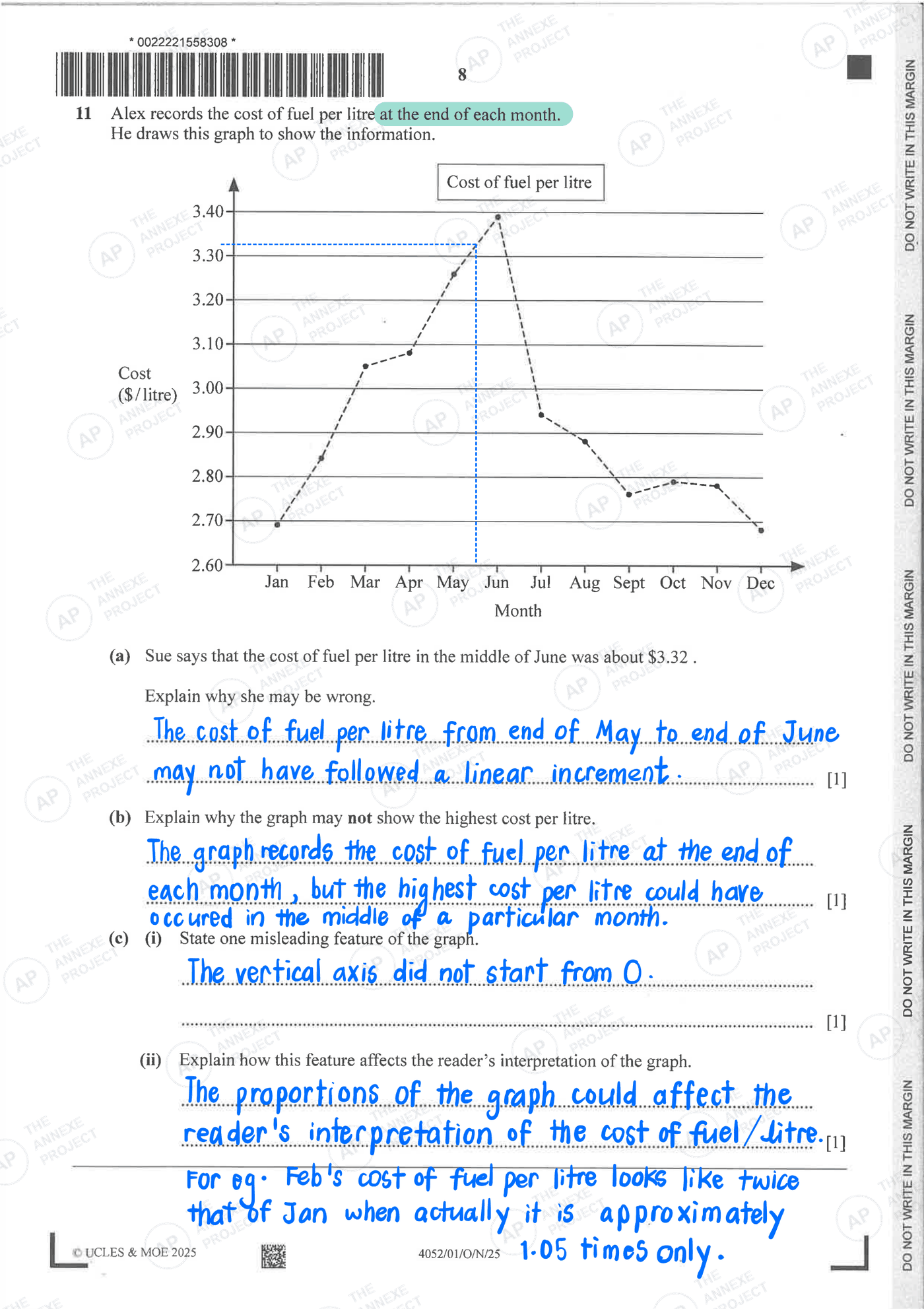2025 O Level Elementary Mathematics Paper 1 Solutions page 08 fs8 1