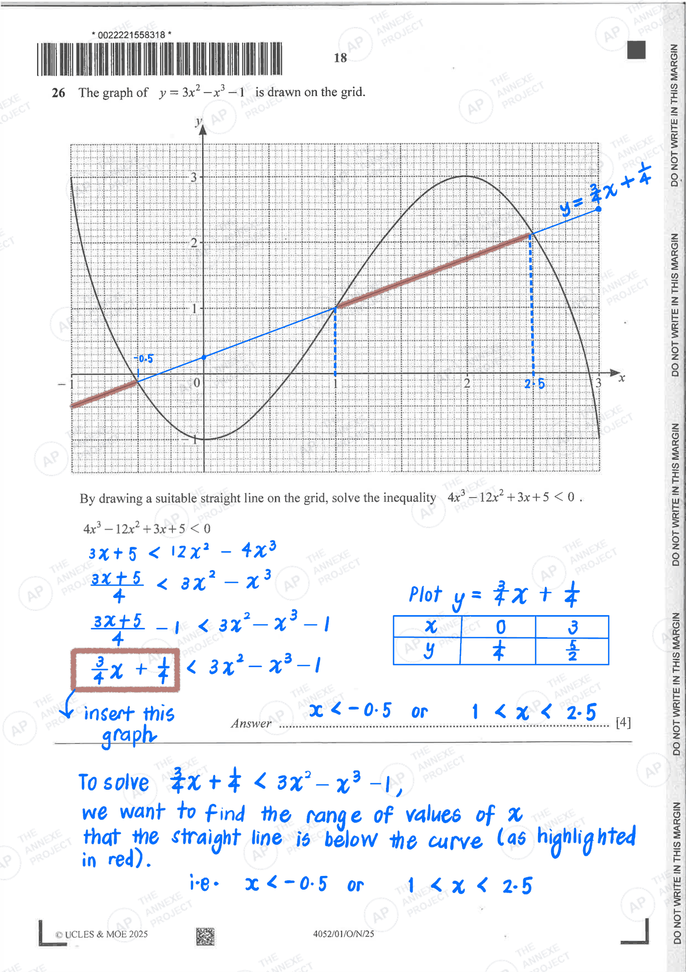 2025 O Level Elementary Mathematics Paper 1 Solutions page 18 fs8 1