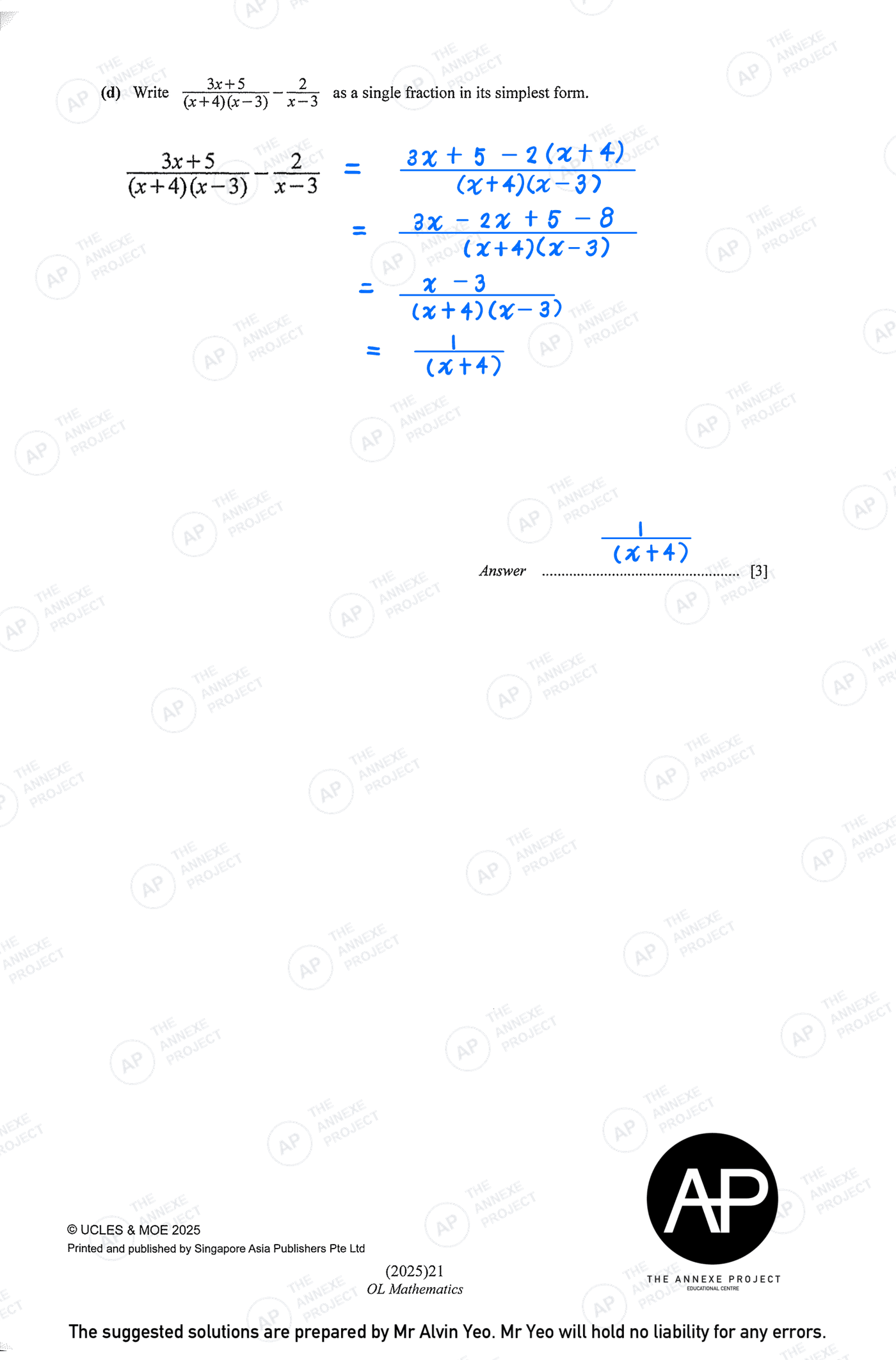 2025 O Level Elementary Mathematics Paper 2 Solutions page 03 fs8
