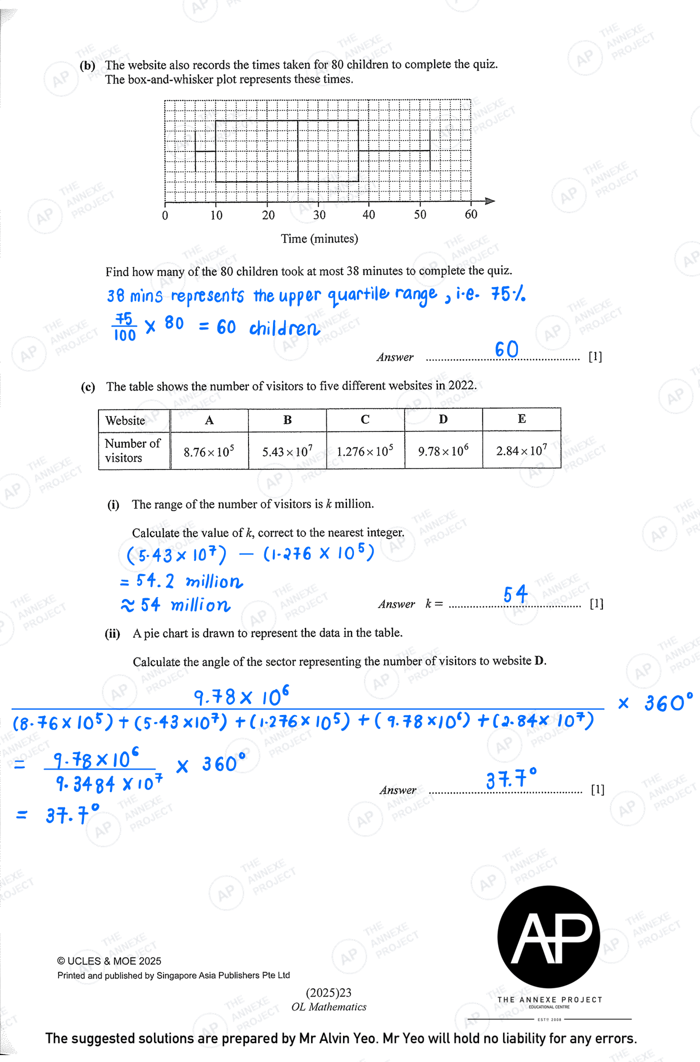 2025 O Level Elementary Mathematics Paper 2 Solutions page 05 fs8