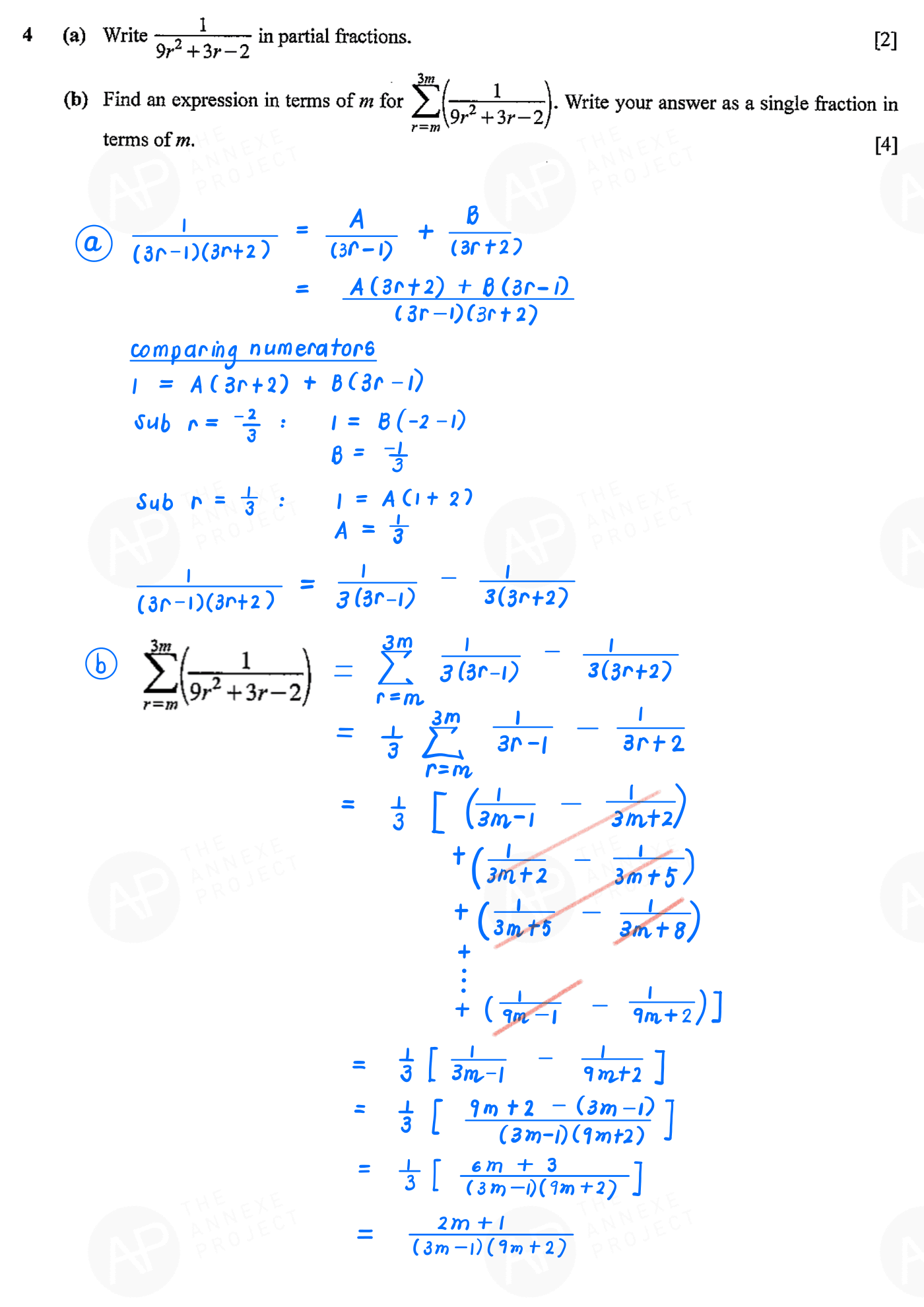 2022 GCE A LEVEL H2 MATHEMATICS PAPER 2 SOLUTION 7 2022 A Level H2 Mathematics Paper 2 solution page 07 fs8