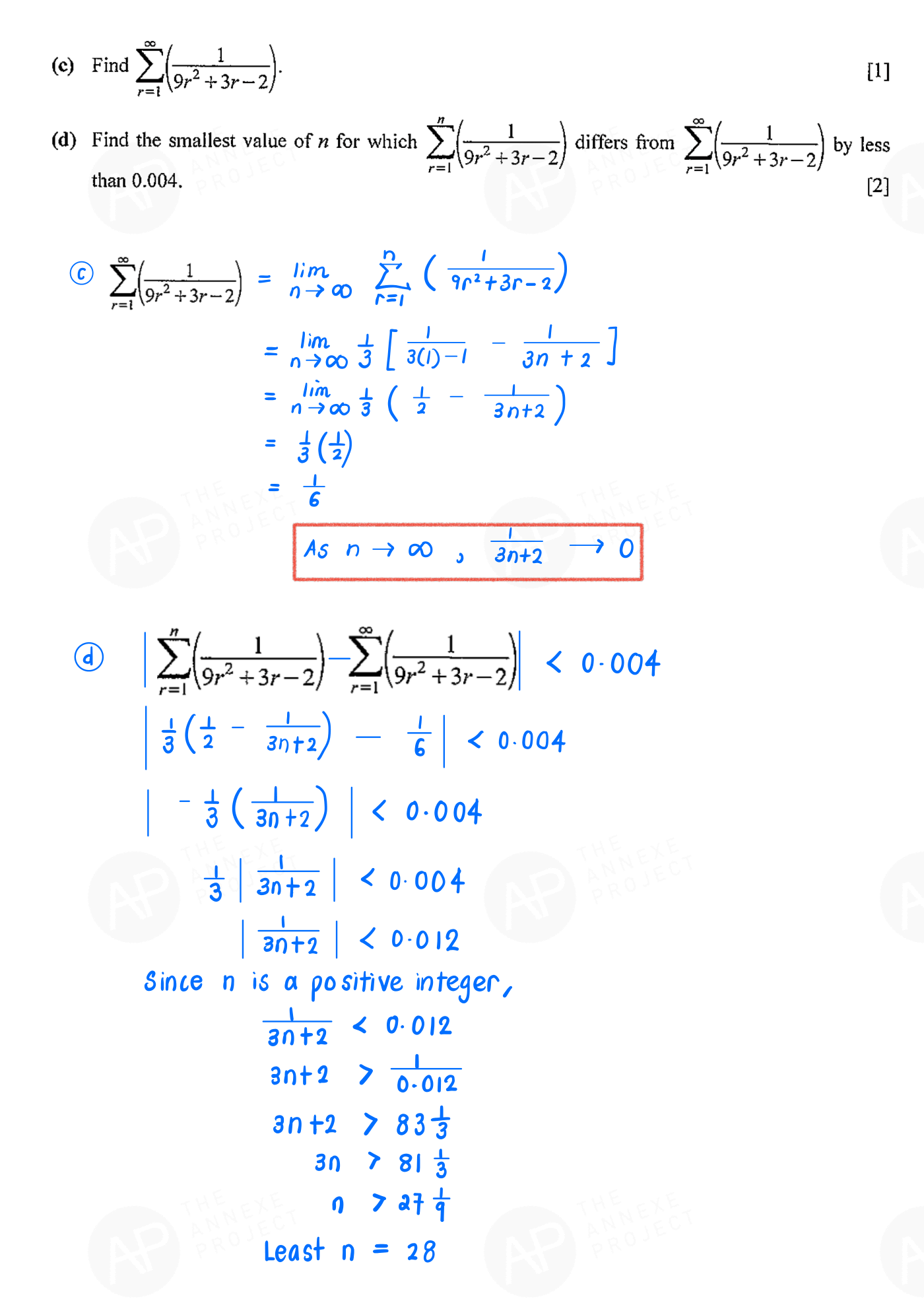 2022 GCE A LEVEL H2 MATHEMATICS PAPER 2 SOLUTION 8 2022 A Level H2 Mathematics Paper 2 solution page 08 fs8