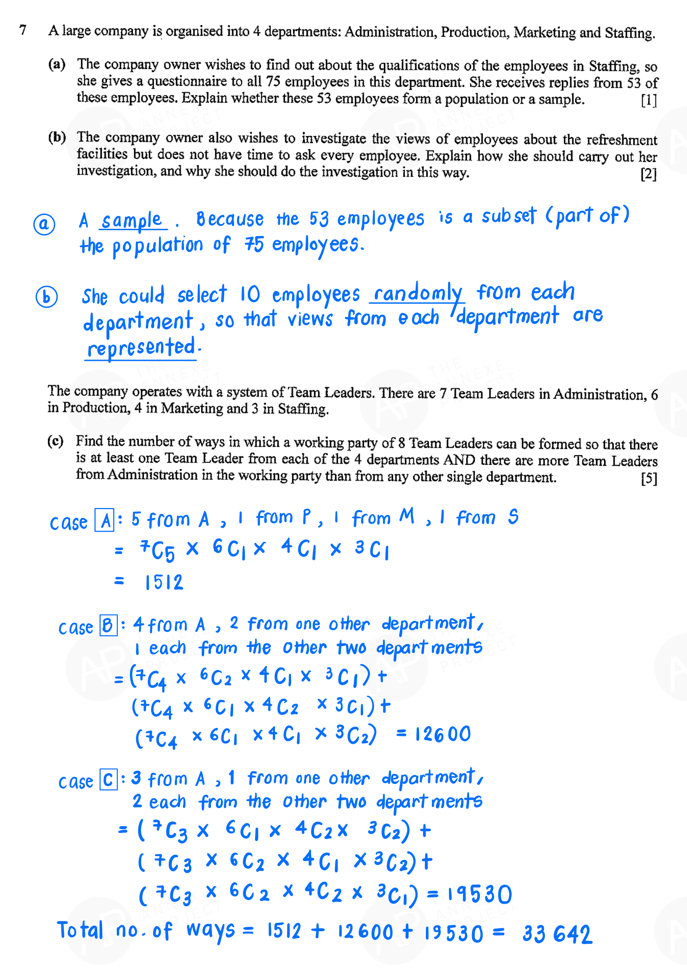 2022 GCE A LEVEL H2 MATHEMATICS PAPER 2 SOLUTION 13 2022 A Level H2 Mathematics Paper 2 solution page 13 fs8